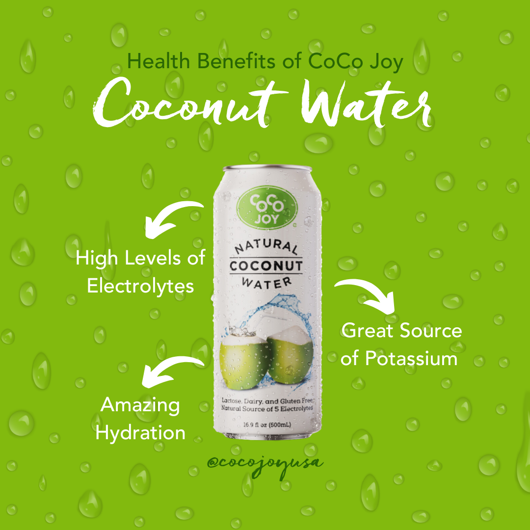 16.9oz Natural Coconut Water 12-Pack Case - CoCo Joy