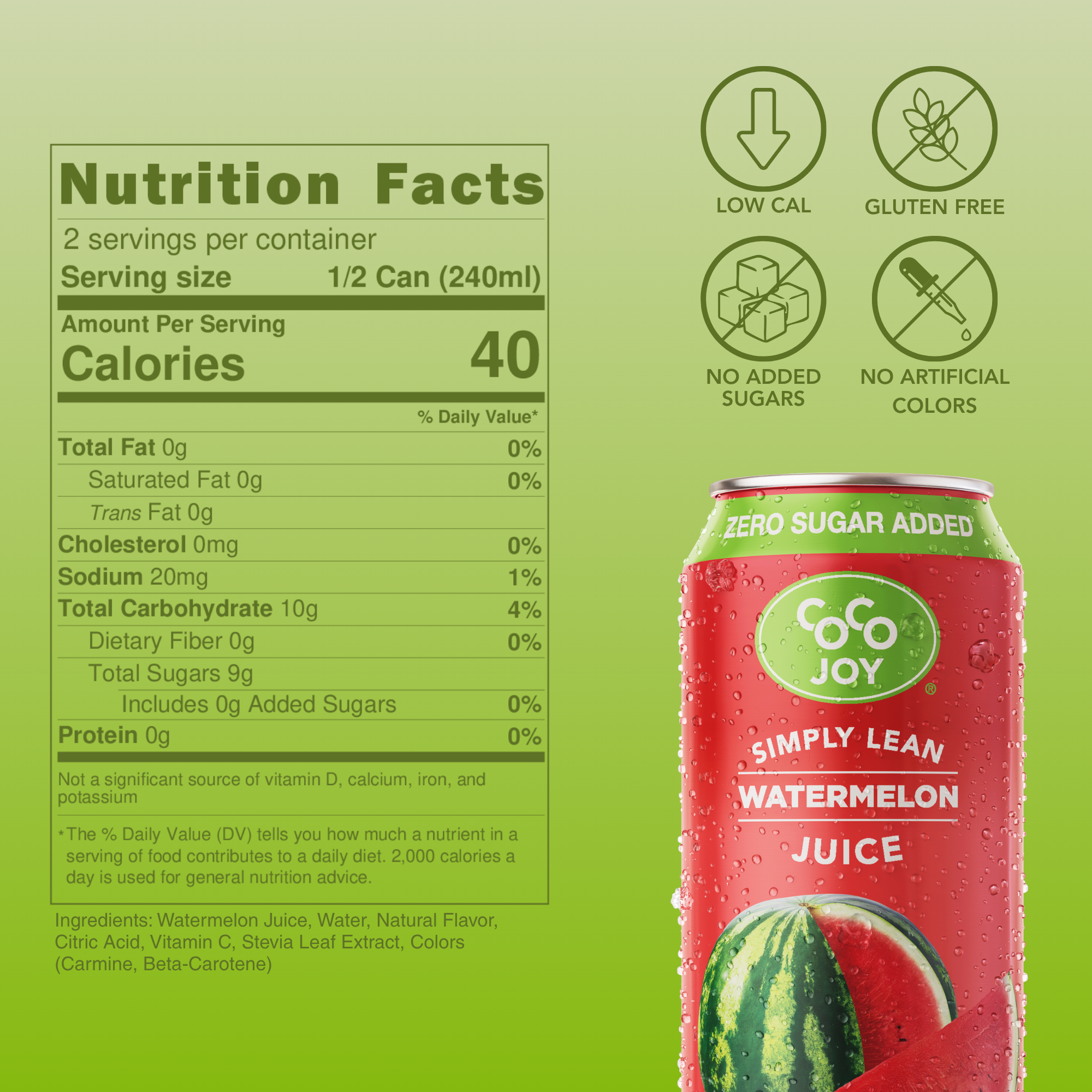 Simply Lean Watermelon Juice - Image 2